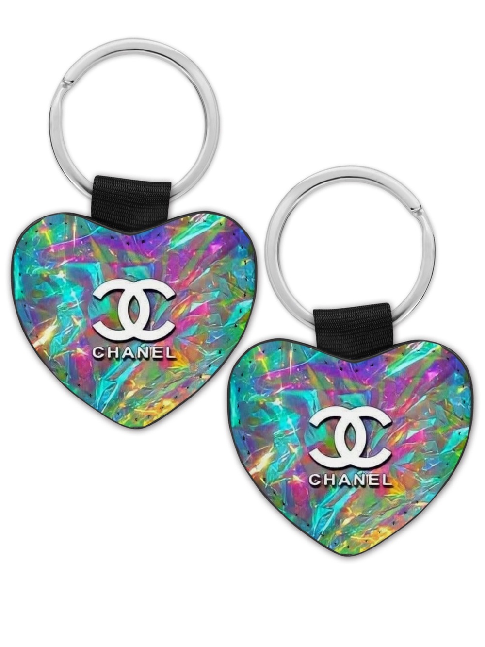 HANDMADE FASHION Heart Keychain